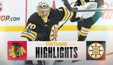 CONDENSED GAME: Boston Bruins vs. Chicago Blackhawks - 10/09/2025