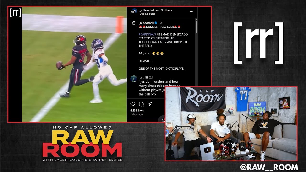 NFL Vets Shocked At Titans WILD COMEBACK Over Arizona Cardinals: Goal Line Fumble & CRAZIEST TD EVER