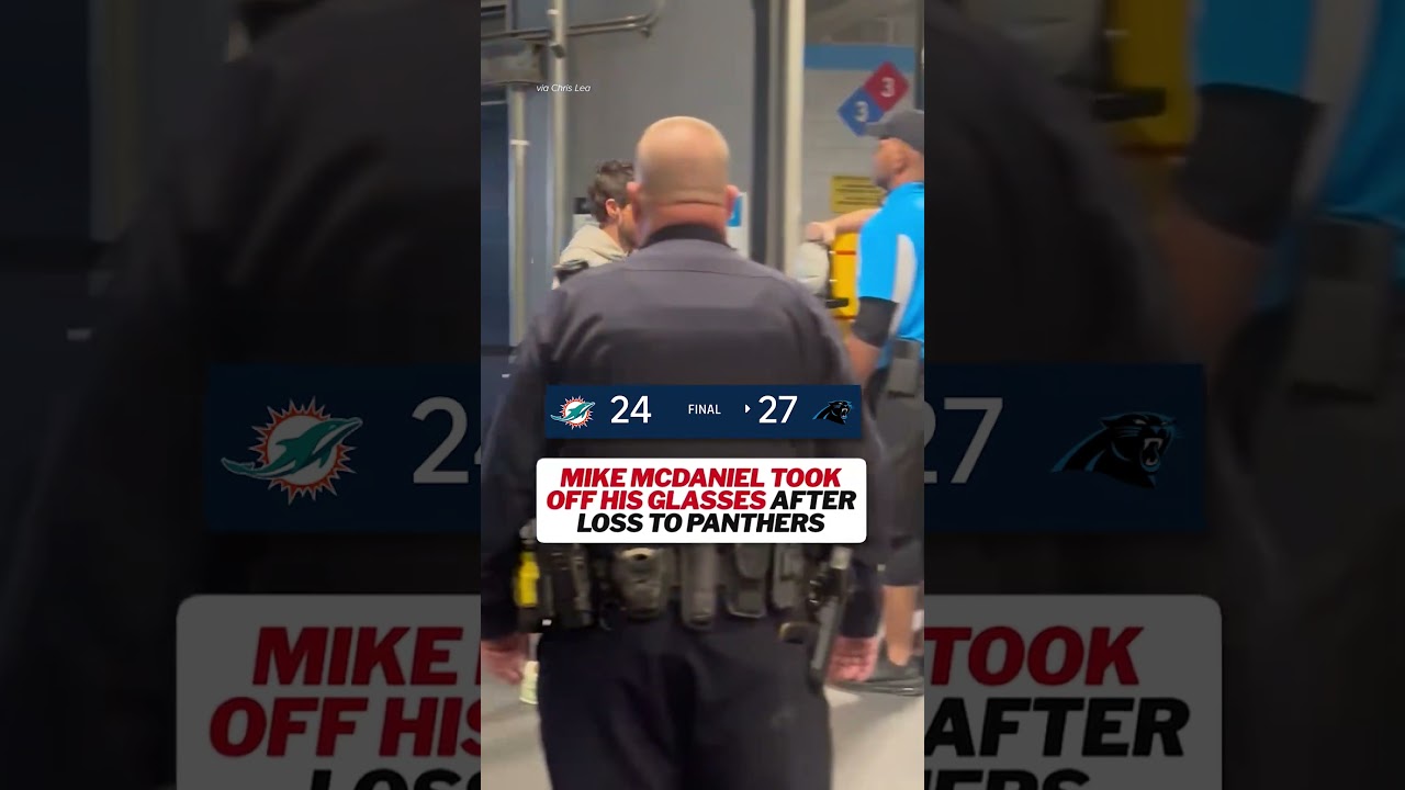 The Dolphins head coach didn't look too happy #shorts