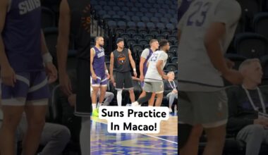 The Phoenix Suns get up and down in Macao!