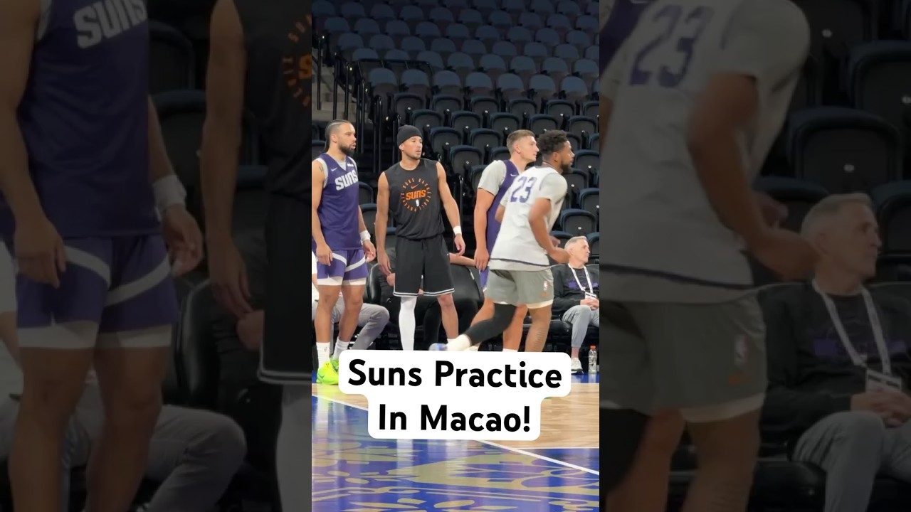 The Phoenix Suns get up and down in Macao!