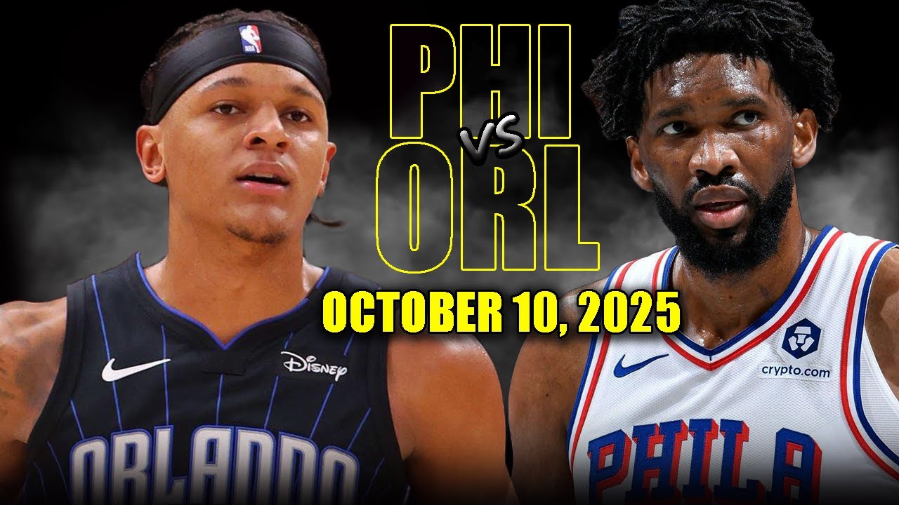 Philadelphia 76ers vs Orlando Magic Full Game Highlights - October 10, 2025 | NBA Preseason