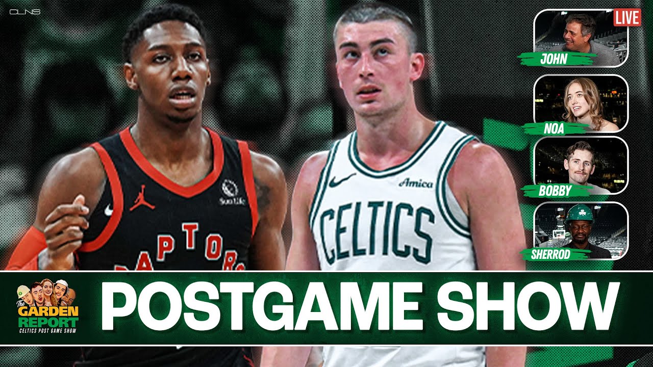 LIVE Garden Report: Celtics vs Raptors Preseason Postgame Show