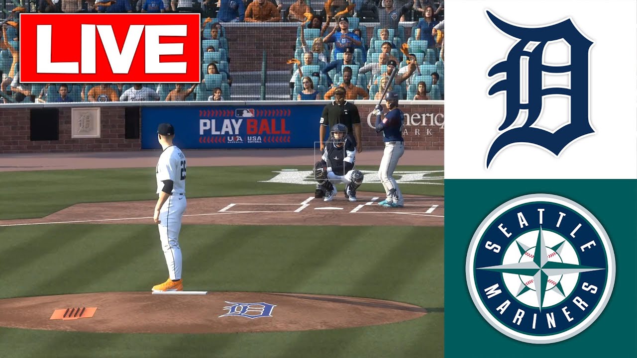 🔴LIVE 🔴 Detroit Tigers vs Seattle Mariners / October 08/Division Series/MLB THE SHOW 25