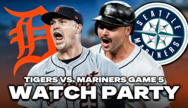 Detroit Tigers Vs Seattle Mariners LIVE Watch Party | October 10th, 2025