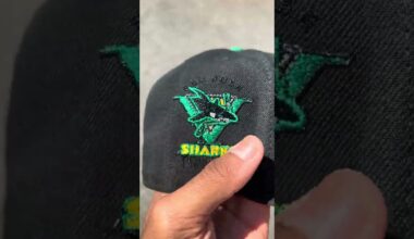 Retro San Jose Sharks Sharks Patch New Era 59Fifty Fitted Hat 🦈