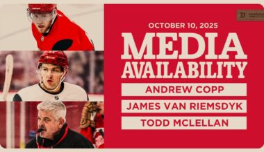 Andrew Copp, James van Riemsdyk, Todd McLellan Media | Oct. 10, 2025