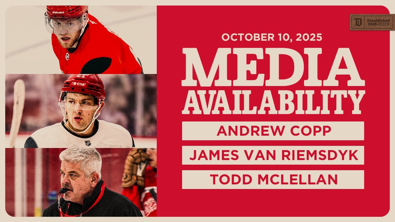 Andrew Copp, James van Riemsdyk, Todd McLellan Media | Oct. 10, 2025