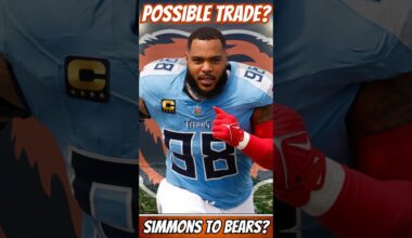 🚨BREAKING: Chicago Bears WANT to TRADE for Jeffery Simmons? #tennesseetitans #chicagobears #shorts