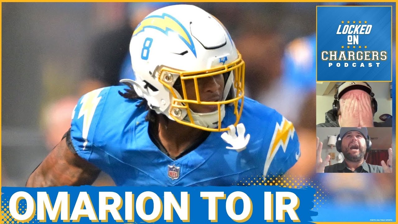 DEVASTATING: Chargers Suffer Another CRUCIAL Injury As Rookie RB Omarion Hampton is Placed on IR