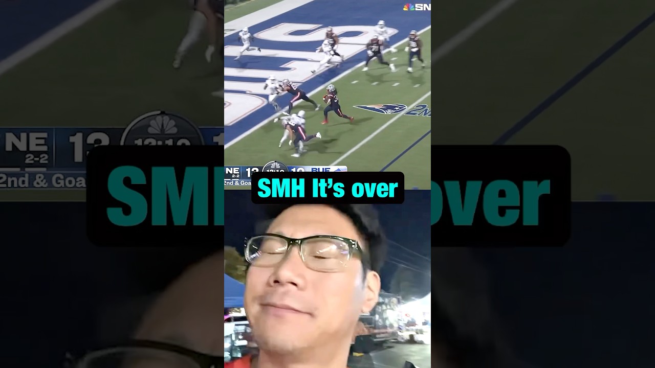 Bills Fan LIVE Reacts to Rhamondre Stevenson NOT Selling | Patriots vs Bills 🤦‍♂️ #nfl