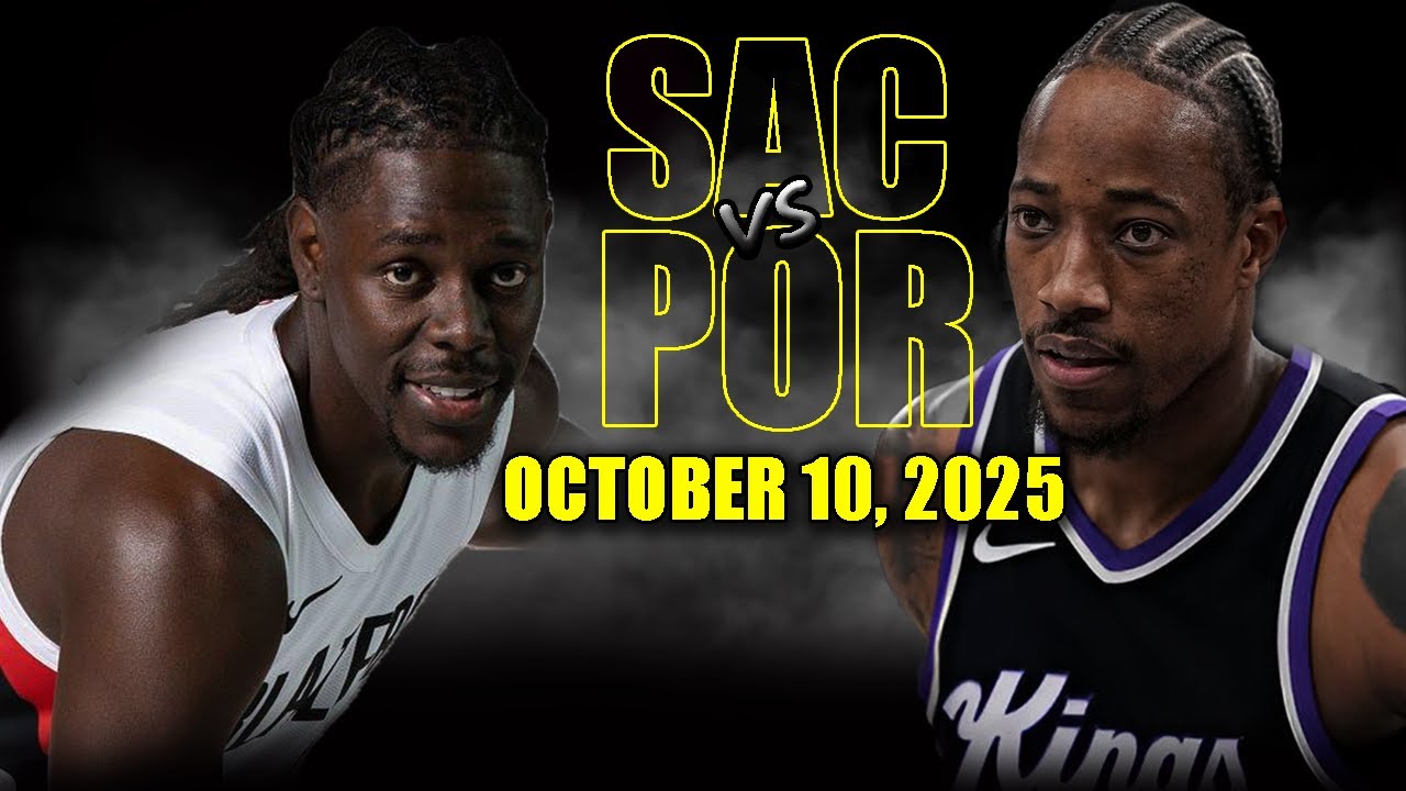 Sacramento Kings vs Portland Trail Blazers Full Game Highlights - October 10, 2025 | NBA Preseason