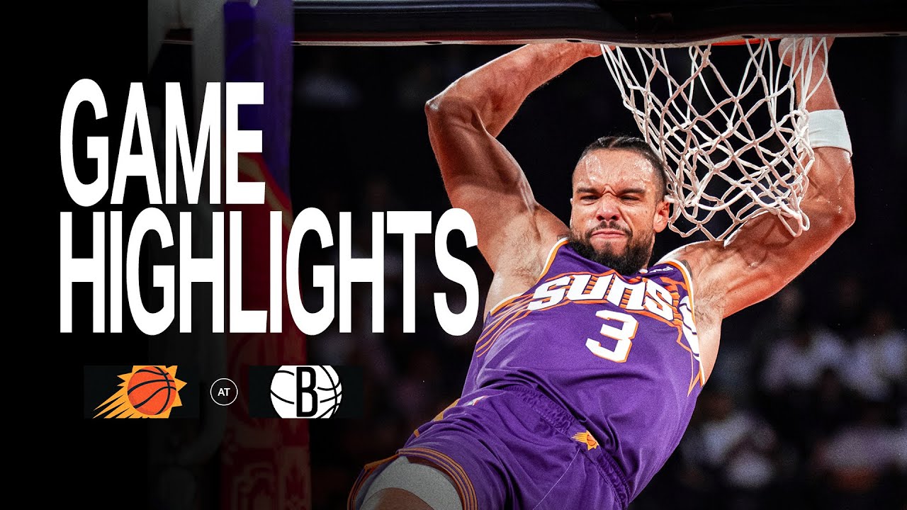 Dillon Brooks scores 18 points vs  Brooklyn Nets | Phoenix Suns Preseason Player Highlights