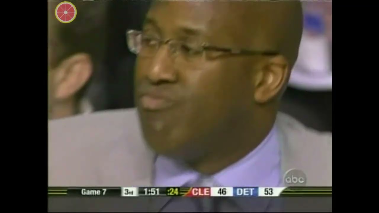 Throwback NBA Playoffs ECSF 2006.5.21 Cleveland Cavaliers at Detroit Pistons G7 FHD