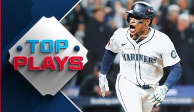 Top MLB Plays of 10/10/25 (Jorge Polanco sends Mariners to ALCS, Tarik Skubal fans 13, MORE!)