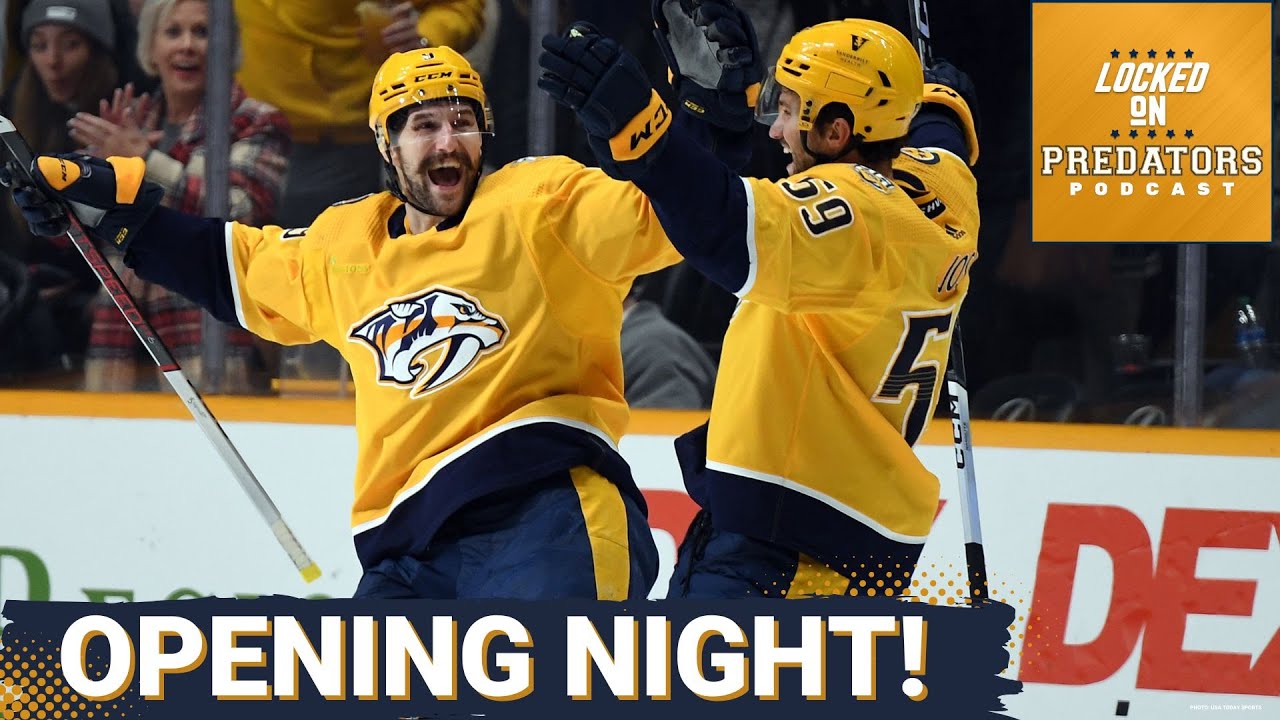 Predators' New Season Begins TONIGHT | Can Nashville Bounce Back?