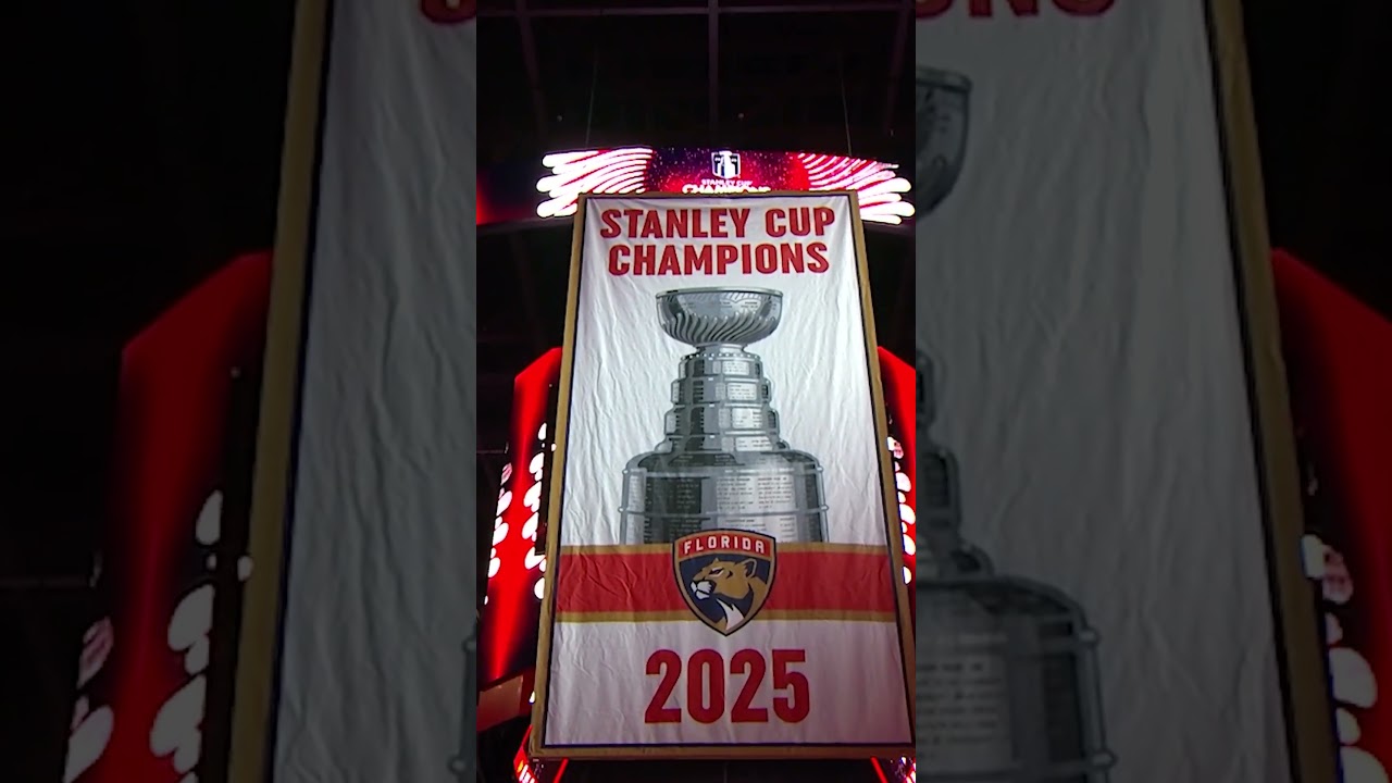 Panthers Raise Another Cup Banner 🏆🔥