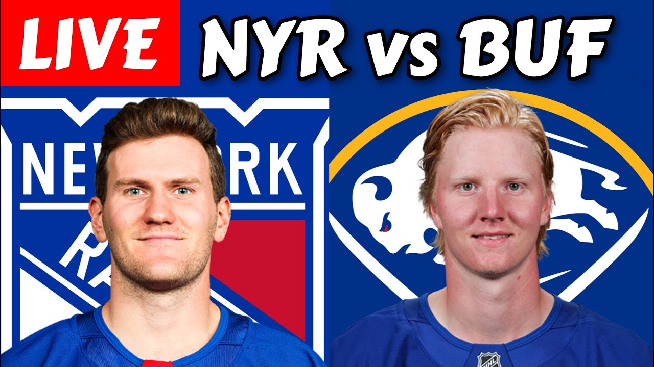 Buffalo Sabres vs. New York Rangers | NHL Livestream (Live Reaction) - 10/9/25