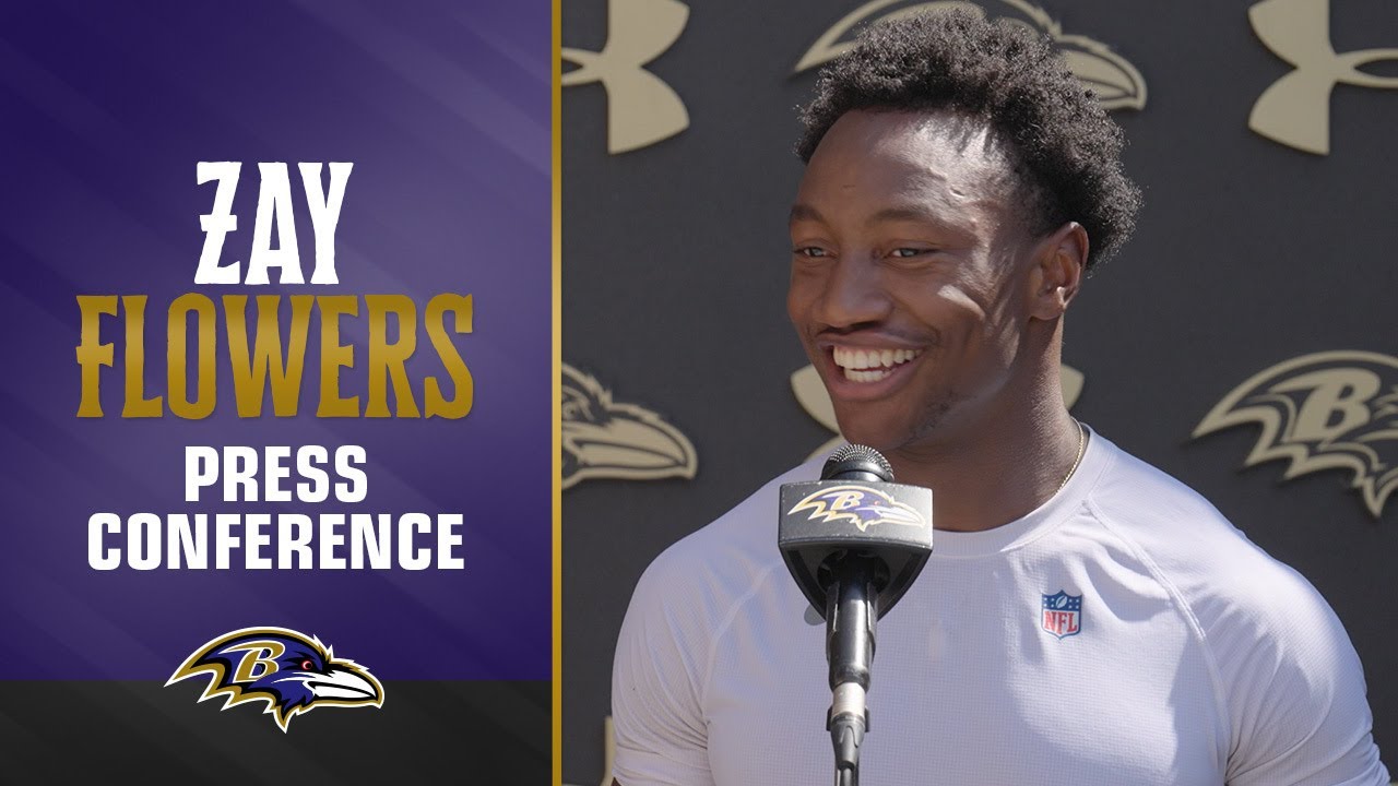 Zay Flowers: I Feel Like I Got Faster and Stronger | Baltimore Ravens