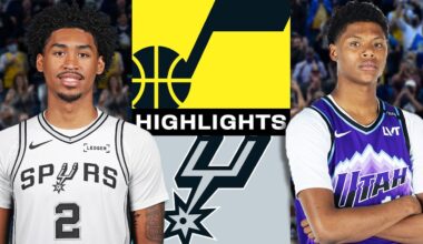 SPURS VS JAZZ: Full Highlights from Overtime Thriller