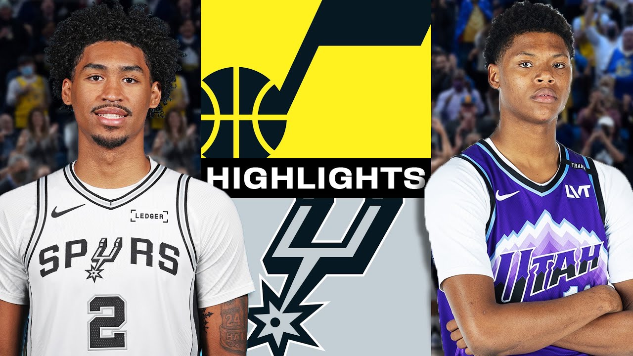 SPURS VS JAZZ: Full Highlights from Overtime Thriller