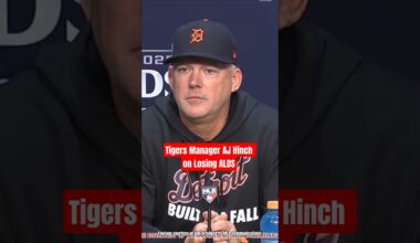 Tigers Manager AJ Hinch on Losing ALDS to Mariners in Epic Game 5