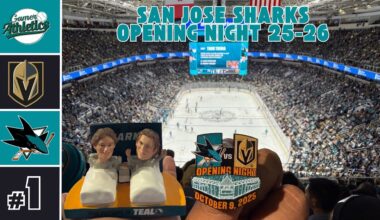 San Jose Sharks Opening Night 25-26