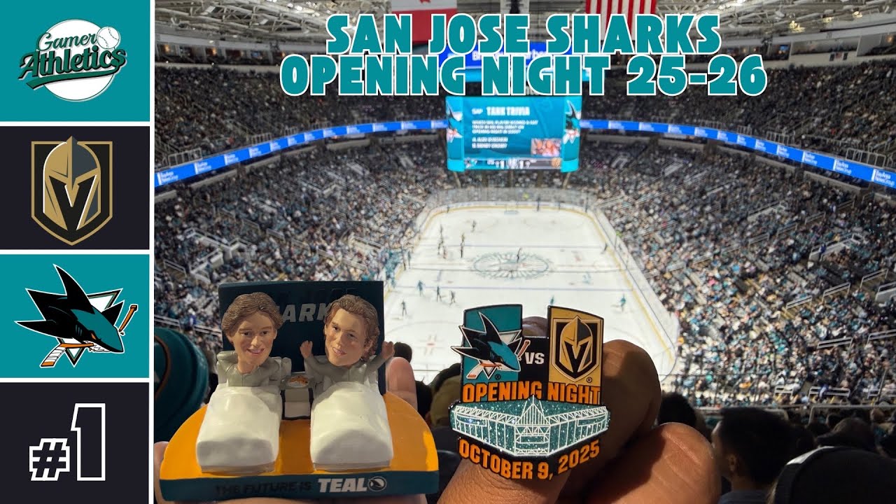 San Jose Sharks Opening Night 25-26