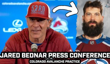 Jared Bednar HONEST About Mikko Rantanen, Brent Burns' 1500th NHL Game & More
