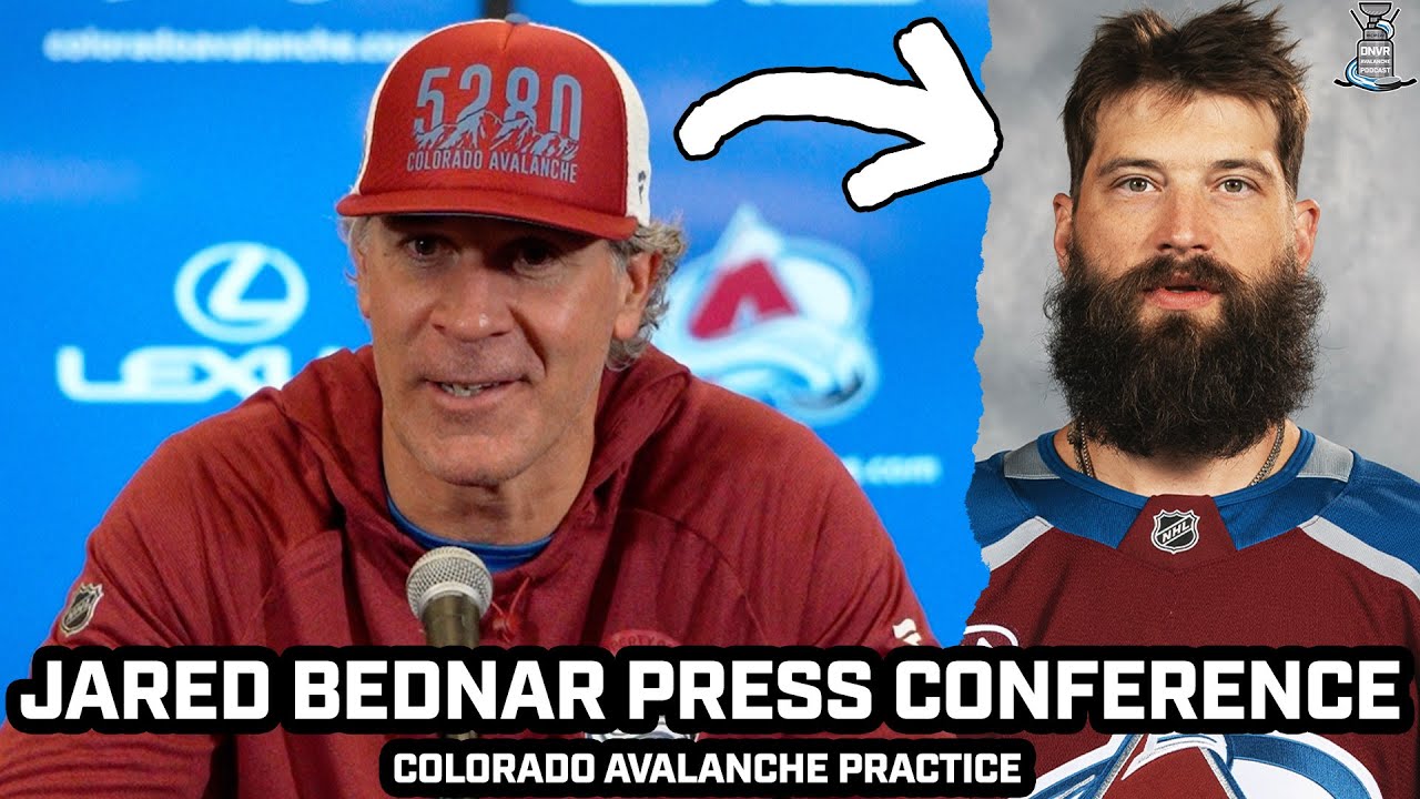 Jared Bednar HONEST About Mikko Rantanen, Brent Burns' 1500th NHL Game & More