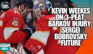 Kevin Weekes Talks Florida Panthers Opening Night, Threepeat, Barkov Injury, Sergei Bobrovsky Future