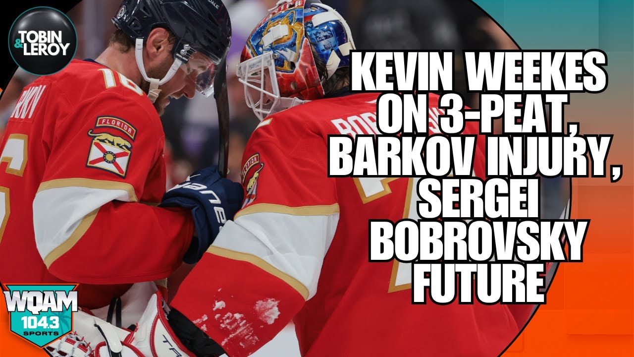 Kevin Weekes Talks Florida Panthers Opening Night, Threepeat, Barkov Injury, Sergei Bobrovsky Future