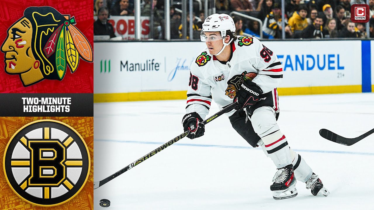 Chicago Blackhawks vs. Boston Bruins (10/09/25) | Game Highlights | CHSN Chicago Blackhawks
