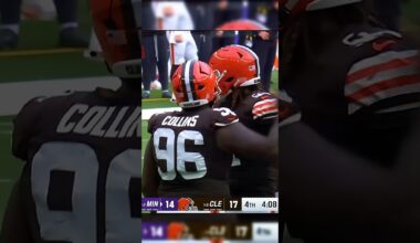 VIKINGS ⚔️ VS BROWNS 🐶 Week 5 battle! 🏈🔥 Must-see 2025 NFL Season highlights! 💪👀 #nfl #shorts