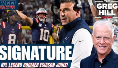 Drake Maye's Statement Game? Diggs the Missing Piece? Boomer Esiason Joins! ||The Greg Hill Show