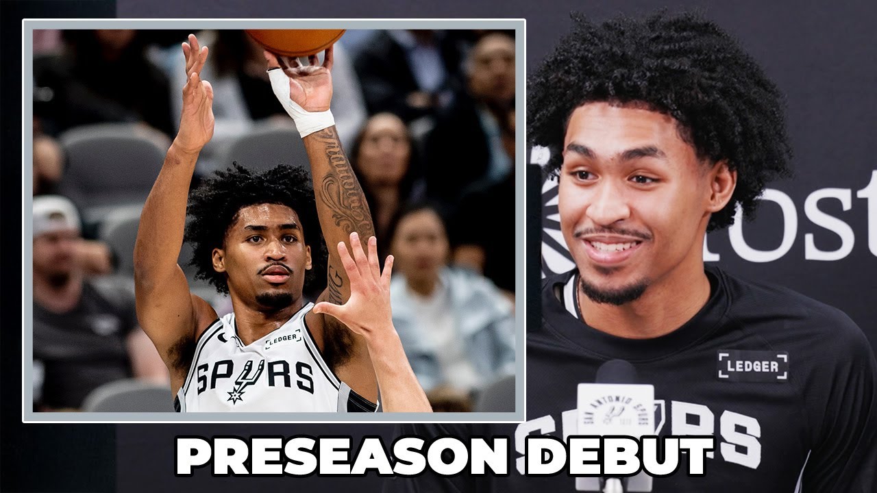 Dylan Harper on First Preseason Game as Rookie