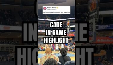 Cade put on a show #nba #detroitpistons #nbahighlights