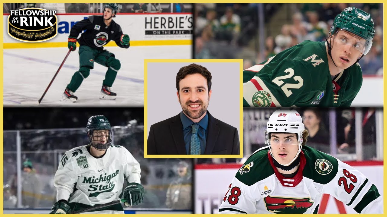 Corey Pronman Interview | Minnesota Wild Prospect Pool Rankings | NHL Draft | Buium - Yurov - Ohgren