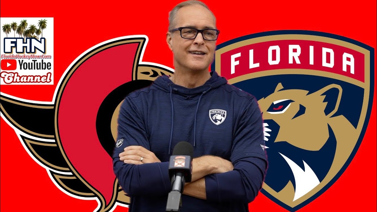 Paul Maurice, Panthers Pregame: Ottawa Senators at Florida, Oct. 11, 2025