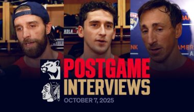 "I thought we played really well." | Ekblad, Samoskevich & Marchand 10.7.25