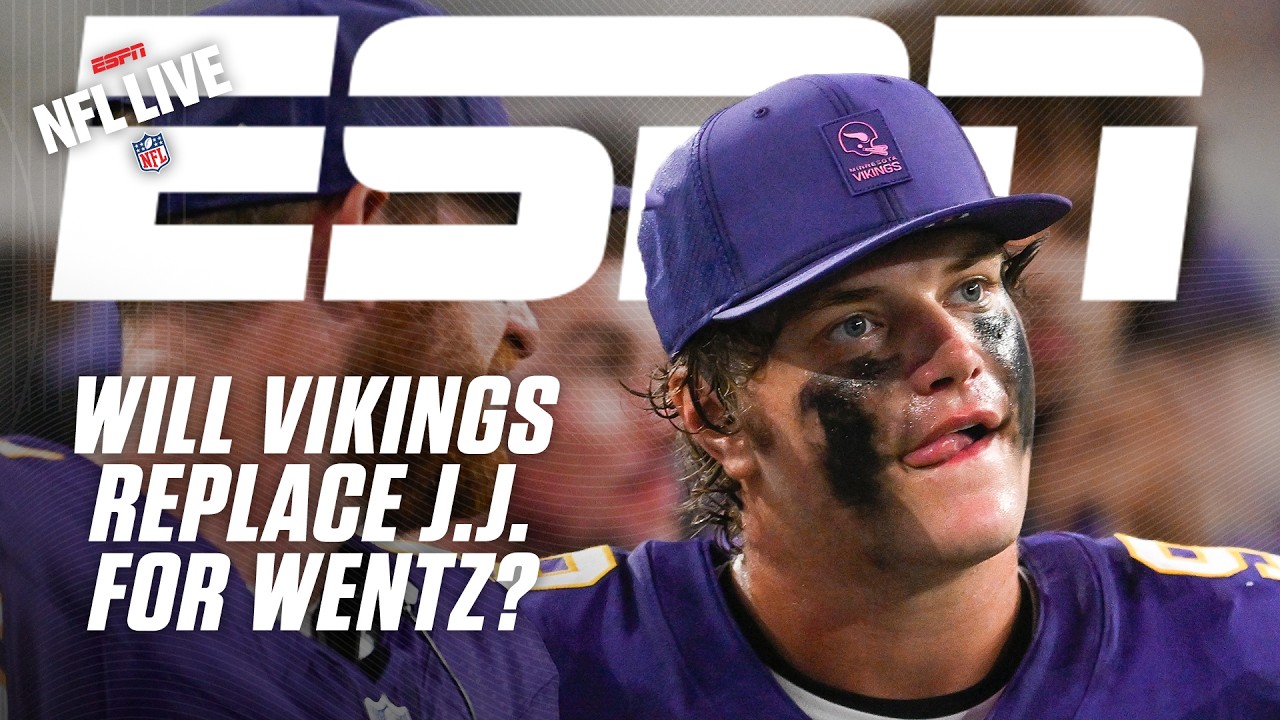 J.J. McCarthy or Carson Wentz? 👀 Swagu says McCarthy is NOT a championship-caliber QB | NFL Live