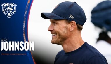 Ben Johnson previews Monday Night Football matchup with Commanders | Chicago Bears