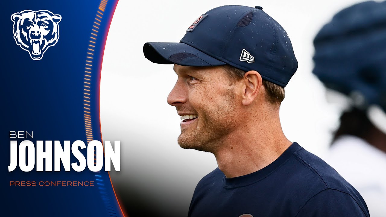 Ben Johnson previews Monday Night Football matchup with Commanders | Chicago Bears