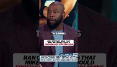 The seat for Mike McDaniel continues to get hotter and hotter #nfl #dolphins