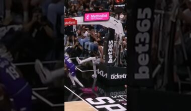 Spurs rookie almost hurt Wemby 😳😡