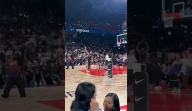 Dillon runs a PERFECT Skills Challenge at NBA China Fan Day 2025 #shorts