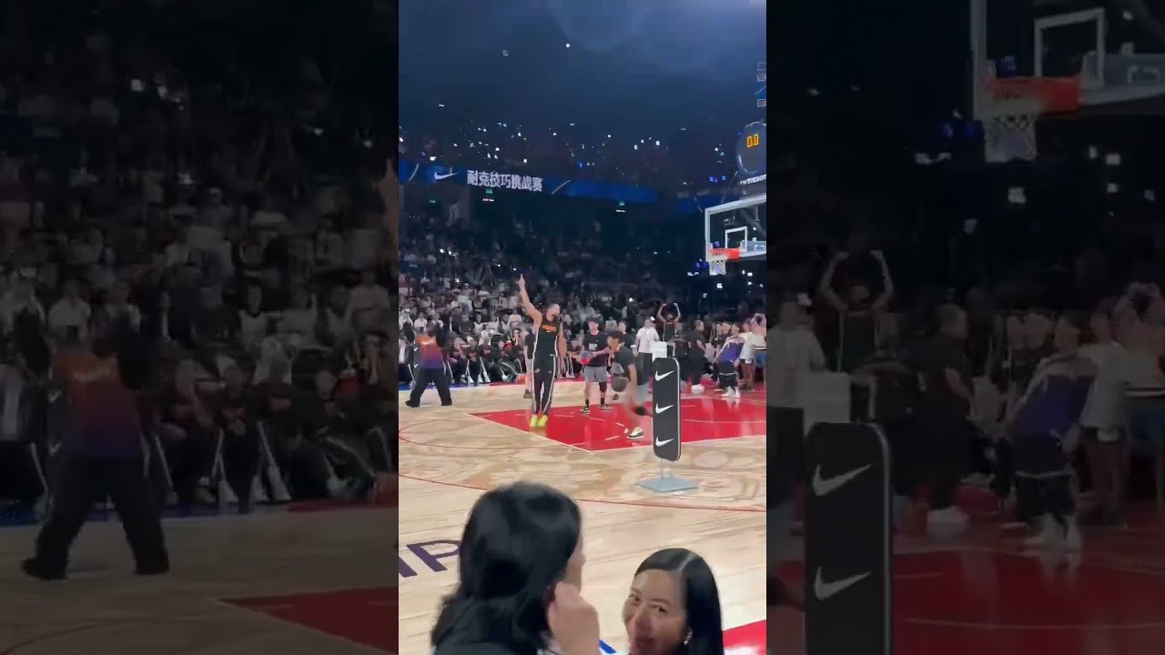 Dillon runs a PERFECT Skills Challenge at NBA China Fan Day 2025 #shorts