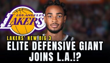 🚨 TOTAL IMPACT IN L.A.! LAKERS SIGN AN ELITE DEFENSIVE GIANT TO DOMINATE THE WEST!? LAKERS NEWS!
