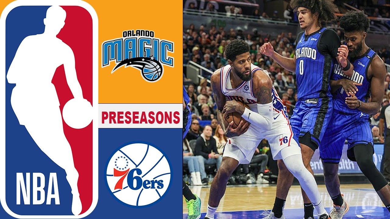 Philadelphia 76ers Vs Orlando Magic Full Game 2nd-Qtr Oct 10, 2025  NBA  Preseason Today