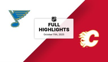 NHL Highlights | Blues vs. Flames | October 11, 2025